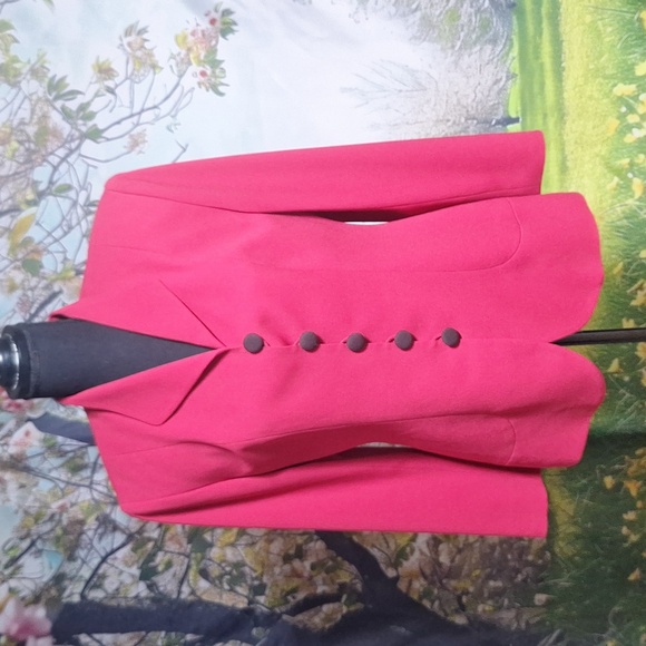 christian Dior Jackets & Blazers - Christian Dior size 6 red blazer